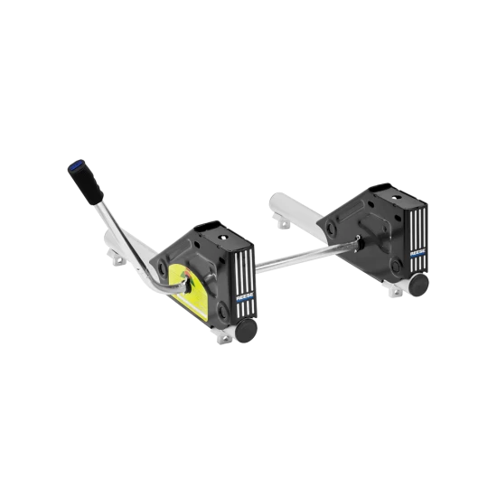 For 2013-2024 RAM 3500 Custom Industry Standard Above Bed Rail Kit + 20K Fifth Wheel + Round Tube Slider + In-Bed Wiring (For 6-1/2' or Shorter Bed, w/o Factory Puck System Models) By Reese