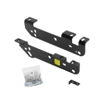 For 2011-2016 Ford F-250 Super Duty Gooseneck Fifth Wheel Underbed Custom Fit Brackets For Standard Rails (For 6-1/2' and 8 foot Bed, Except Cab & Chassis, w/o Factory Puck System Models) By Reese