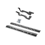 For 2017-2022 Ford F-350 Super Duty Custom Industry Standard Above Bed Rail Kit + 25K Pro Series Gooseneck Hitch (For 6-1/2' and 8 foot Bed, Except Dual Rear Wheel or Cab & Chassis, w/o Factory Puck System Models) By Reese