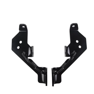 For 2019-2024 RAM 1500 Gooseneck Fifth Wheel Underbed Custom Fit Brackets For Outboard Rails (For 5'8 or Shorter Bed (Sidewinder Required), (New Body Style), Except w/Split Tail Gate, w/o Factory Puck System Models) By Reese