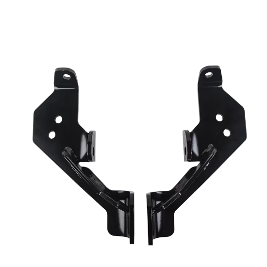 For 2019-2024 RAM 1500 Gooseneck Fifth Wheel Underbed Custom Fit Brackets For Outboard Rails (For 5'8 or Shorter Bed (Sidewinder Required), (New Body Style), Except w/Split Tail Gate, w/o Factory Puck System Models) By Reese