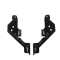 For 2019-2024 RAM 1500 Gooseneck Fifth Wheel Underbed Custom Fit Brackets For Outboard Rails (For 5'8 or Shorter Bed (Sidewinder Required), (New Body Style), Except w/Split Tail Gate, w/o Factory Puck System Models) By Reese