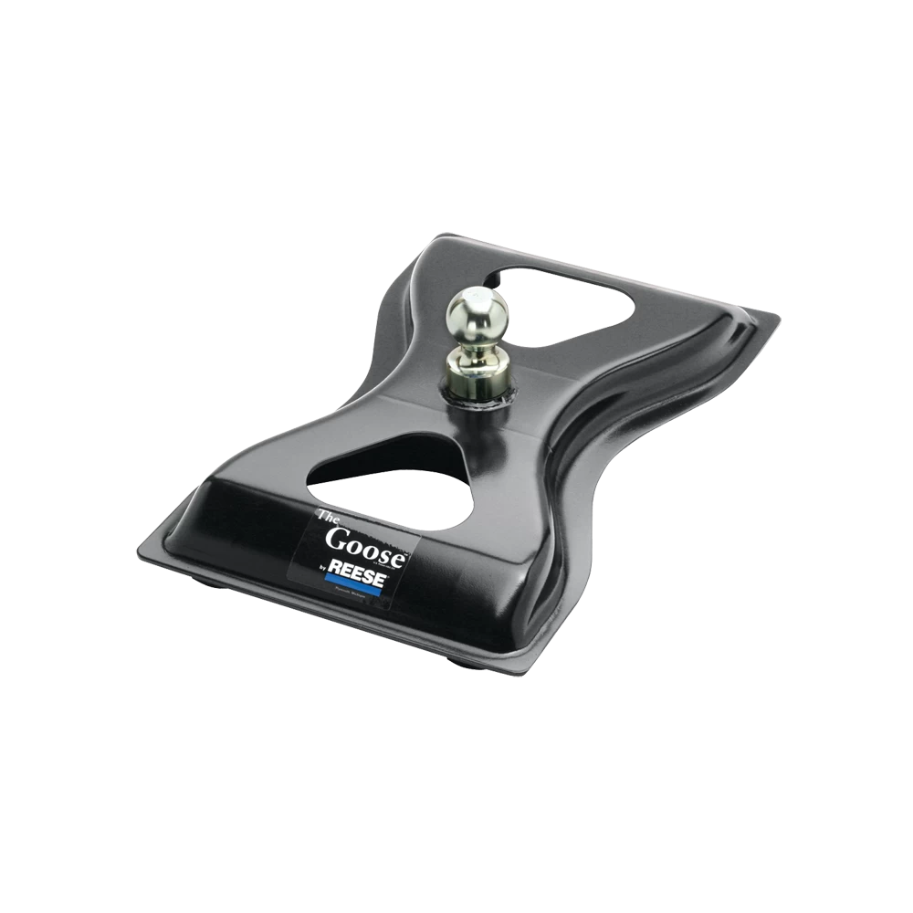 For 1999-2016 Ford F-250 Super Duty Industry Standard Semi-Custom Above Bed Rail Kit + 25K Reese Gooseneck Hitch + In-Bed Wiring (For 5'8 or Shorter Bed (Sidewinder Required), Except Cab & Chassis, w/o Factory Puck System Models) By Reese