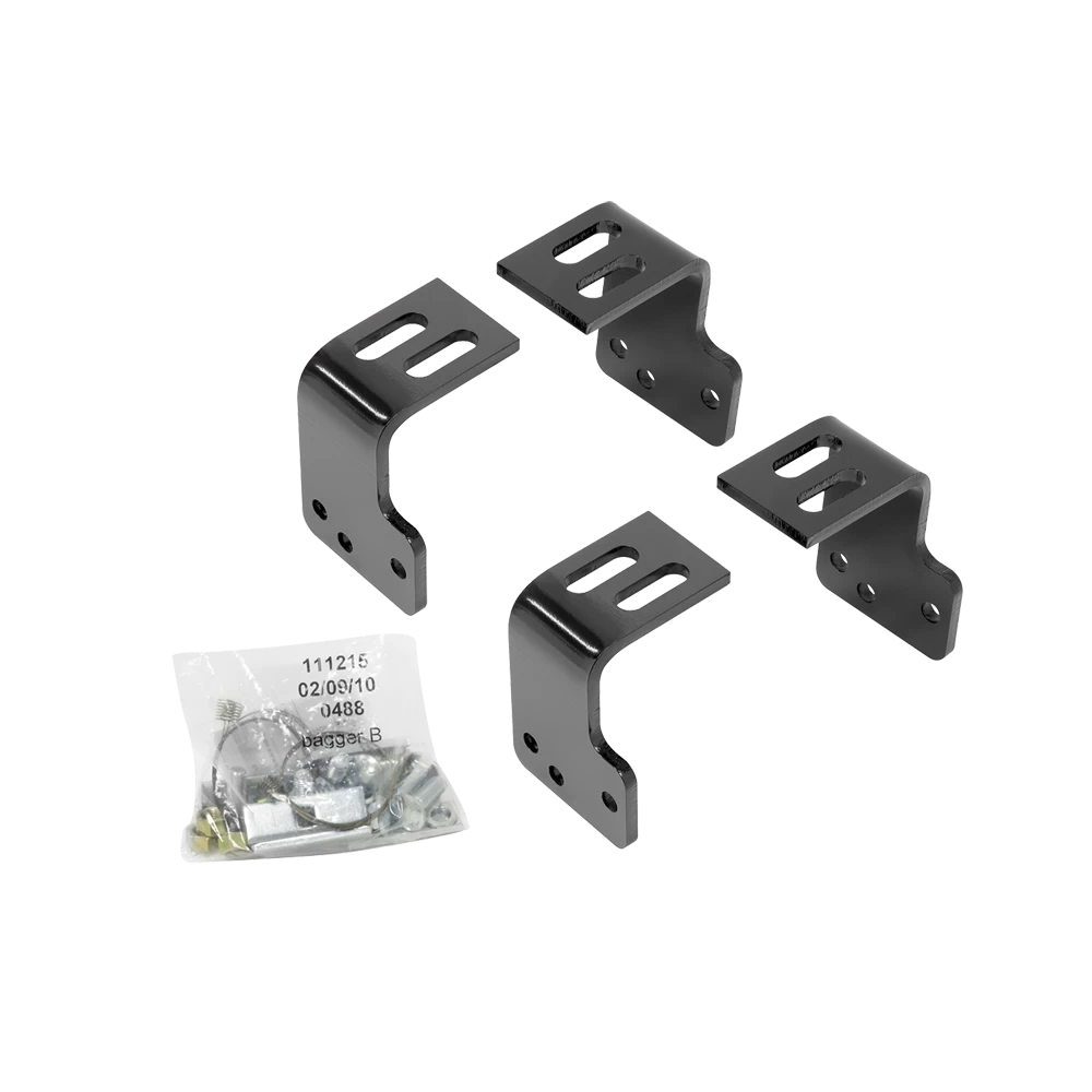 For 2004-2014 Ford F-150 Required Bracket Kit Industry Standard Above Bed Rail Kit (For 6-1/2' and 8 foot Bed, w/o Factory Puck System Models) By Reese