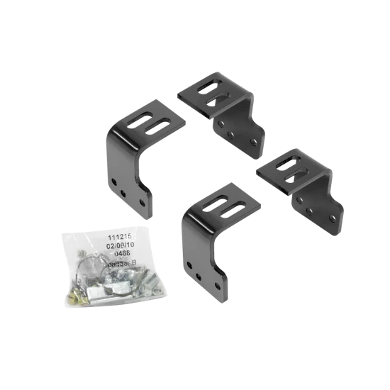 For 2004-2014 Ford F-150 Required Bracket Kit Industry Standard Above Bed Rail Kit (For 6-1/2' and 8 foot Bed, w/o Factory Puck System Models) By Reese