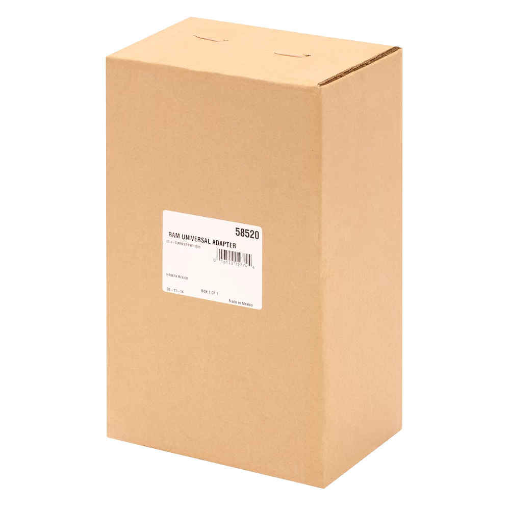 For 2013-2024 RAM 3500 Industry Standard Semi-Custom Above Bed Rail Kit + 16K Fifth Wheel + King Pin Lock + Base Rail Lock + 10" Lube Plate + Fifth Wheel Cover + Lube (For 5'8 or Shorter Bed (Sidewinder Required), w/o Factory Puck System Models) By R