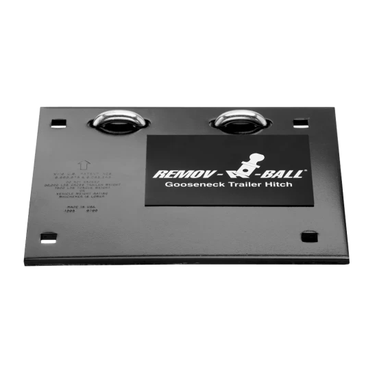 For 2014-2018 Chevrolet Silverado 1500 Fold Down Plate Underbed Gooseneck Hitch System (For w/o Factory Puck System, Does Not Fit MagneRide Magnetic Ride Suspension Models) By Draw-Tite