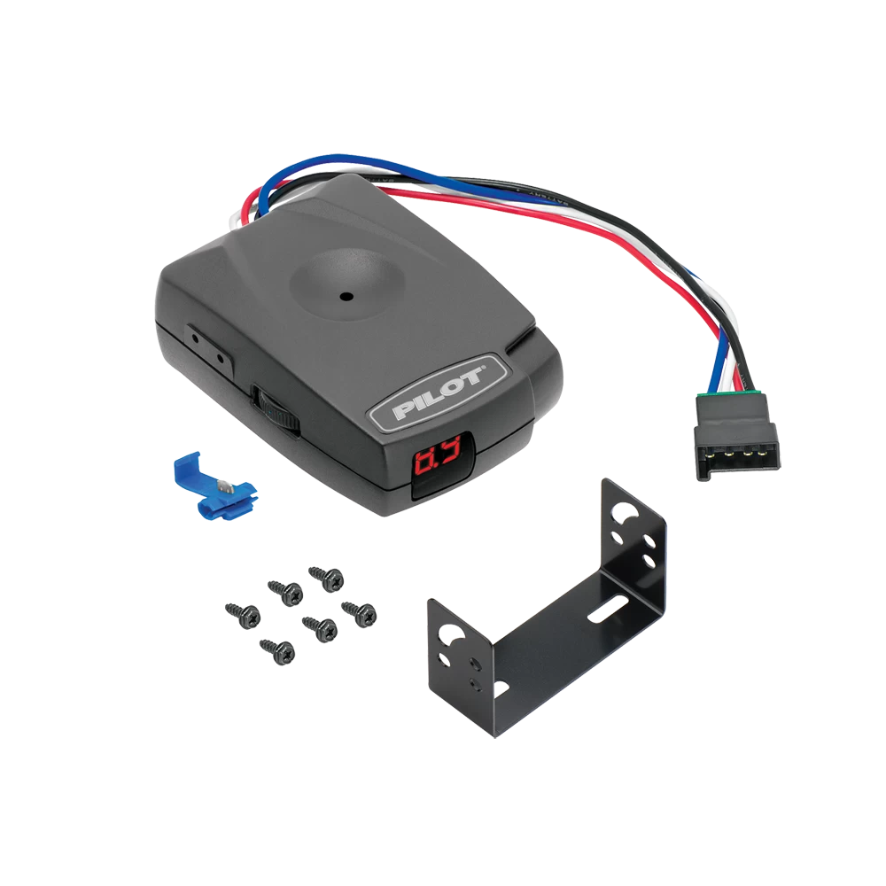 For 1993-1999 Ford Ranger 7-Way RV Wiring + Pro Series Pilot Brake Control + Generic BC Wiring Adapter By Tekonsha