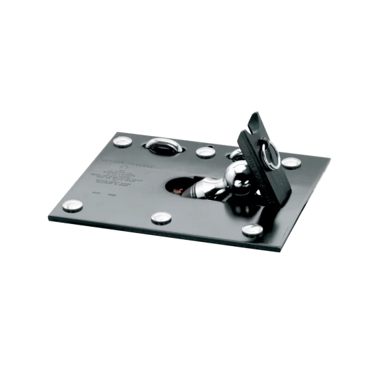 For 1999-2016 Ford F-250 Super Duty Fold Down Plate Underbed Gooseneck Hitch System (Excludes: Cab & Chassis, w/o Factory Puck System Models) By Draw-Tite
