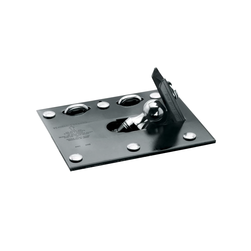 For 1999-2016 Ford F-250 Super Duty Fold Down Plate Underbed Gooseneck Hitch System (Excludes: Cab & Chassis, w/o Factory Puck System Models) By Draw-Tite