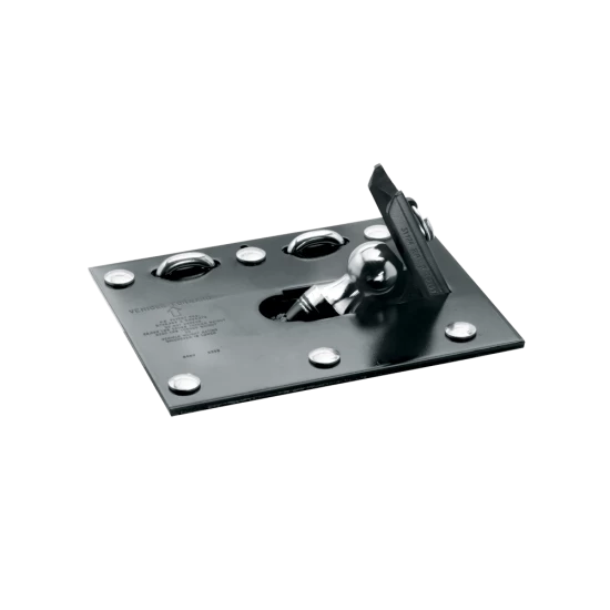 For 1999-2016 Ford F-250 Super Duty Fold Down Plate Underbed Gooseneck Hitch System (Excludes: Cab & Chassis, w/o Factory Puck System Models) By Draw-Tite