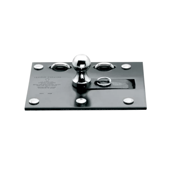For 1999-2016 Ford F-250 Super Duty Fold Down Plate Underbed Gooseneck Hitch System (Excludes: Cab & Chassis, w/o Factory Puck System Models) By Draw-Tite