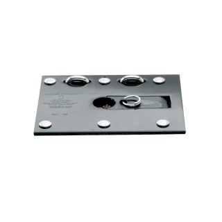 For 2014-2018 Chevrolet Silverado 1500 Fold Down Plate Underbed Gooseneck Hitch + 7-Way In-Bed Wiring (For w/o Factory Puck System, Does Not Fit MagneRide Magnetic Ride Suspension Models) By Draw-Tite