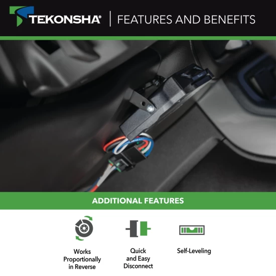 For 2022-2024 Ford F-150 7-Way RV Wiring kit by: Reese For 2022-2024 Ford F-150 7-Way RV Wiring + Tekonsha BRAKE-EVN Brake Control + Generic BC Wiring Adapter By Reese Towpower
