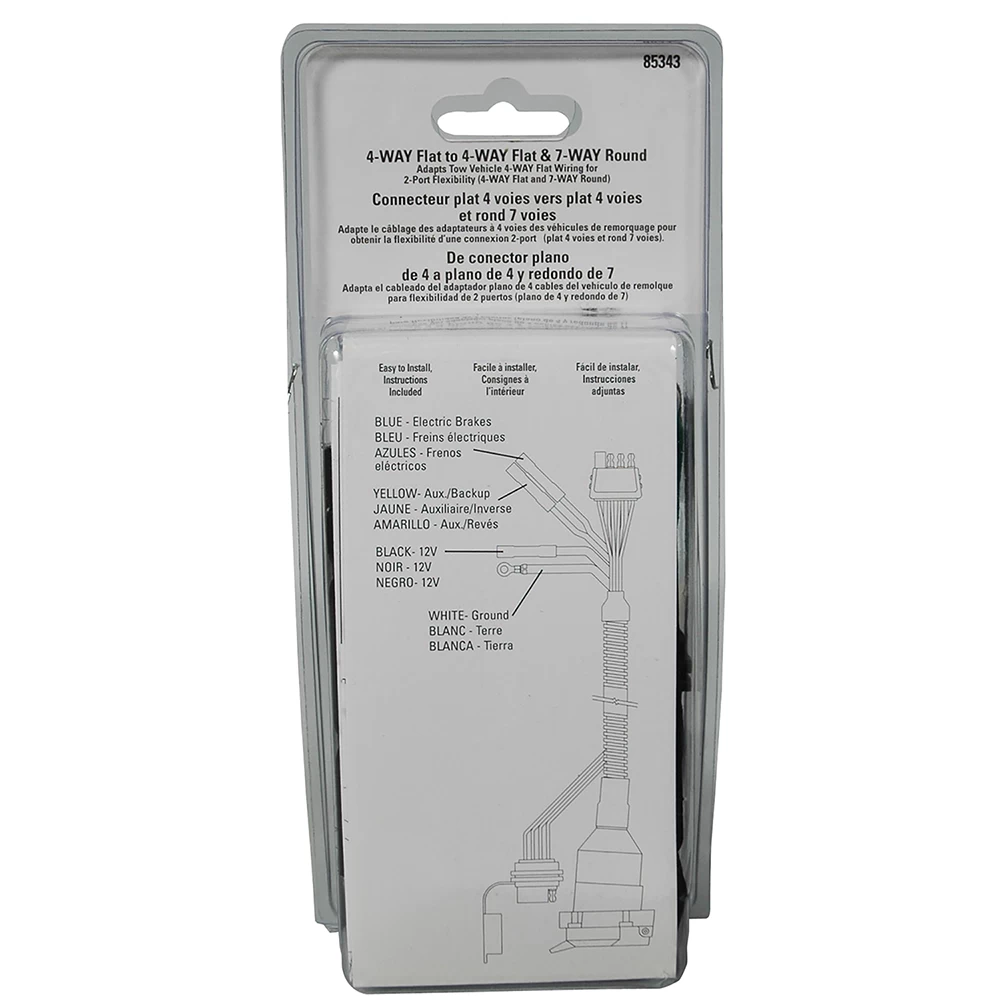 For 1999-2024 Ford F-450 Super Duty 7-Way RV Wiring kit by: Reese For 1999-2024 Ford F-450 Super Duty 7-Way RV Wiring By Reese Towpower