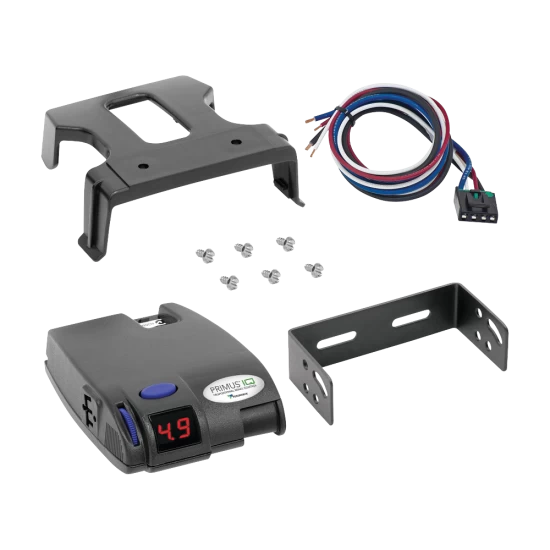 For 2007-2017 Jeep Wrangler 7-Way RV Wiring + Tekonsha Primus IQ Brake Control (Excludes: w/Right Hand Drive & Limited Edition Models) By Tekonsha