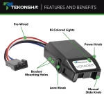 For 2013-2016 GMC Acadia 7-Way RV Wiring kit by: Tekonsha For 2013-2016 GMC Acadia 7-Way RV Wiring + Tekonsha Voyager Brake Control + Plug & Play BC Adapter By Tekonsha