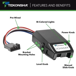 For 2005-2023 Nissan Frontier 7-Way RV Wiring kit by: Tekonsha For 2005-2023 Nissan Frontier 7-Way RV Wiring + Tekonsha Voyager Brake Control + Plug & Play BC Adapter (For (Canada Only) Models) By Tekonsha