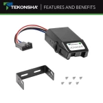 For 2013-2016 GMC Acadia 7-Way RV Wiring kit by: Tekonsha For 2013-2016 GMC Acadia 7-Way RV Wiring + Tekonsha Voyager Brake Control + Plug & Play BC Adapter By Tekonsha