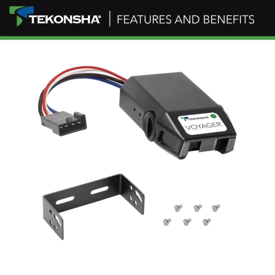 For 2013-2016 GMC Acadia 7-Way RV Wiring kit by: Tekonsha For 2013-2016 GMC Acadia 7-Way RV Wiring + Tekonsha Voyager Brake Control + Plug & Play BC Adapter By Tekonsha