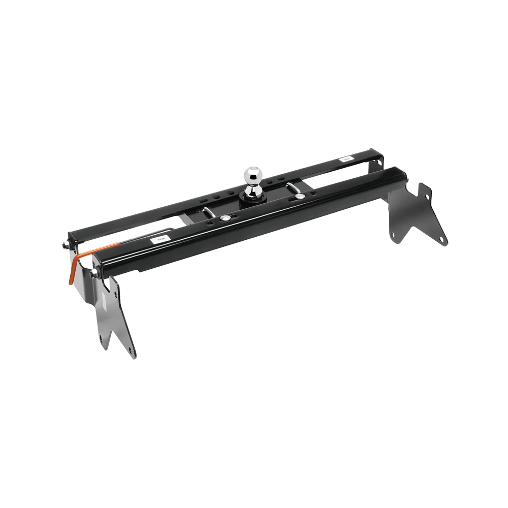 For 2001-2010 GMC Sierra 2500 HD Hide-A-Goose Underbed Gooseneck Hitch System + 5" Offset Gooseneck Ball (For All Styles, w/o Factory Puck System Models) By Draw-Tite