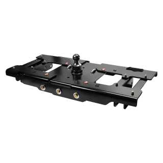 For 2017-2022 Ford F-350 Super Duty Hide-A-Goose Underbed Gooseneck Hitch System + 7-Way In-Bed Wiring (Excludes: Cab & Chassis, w/o Factory Puck System Models) By Draw-Tite