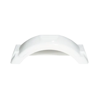 Fulton Trailer Fenders for Single-Axle Trailers in HDPE Fulton trailer fenders in various designs and colors for single-axle trailers, made from high density polyethylene.