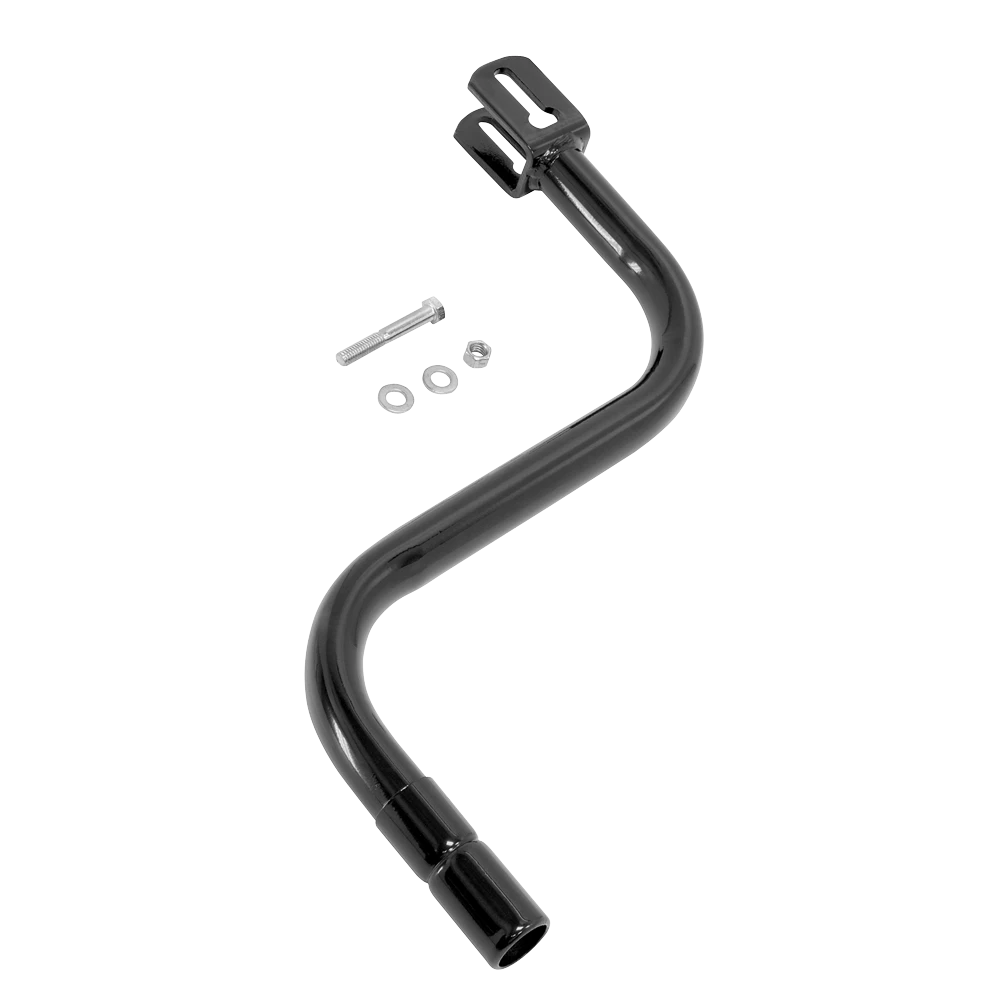 Sidewind crank assembly with nut and bolt for BULLDOG 180 series jacks