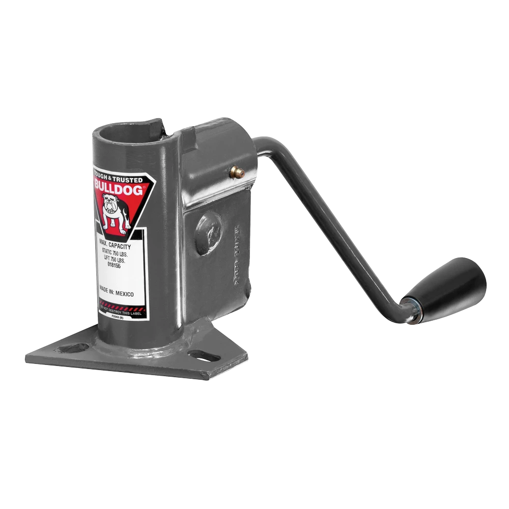 Replacement rack and gear jack part suitable for trailers