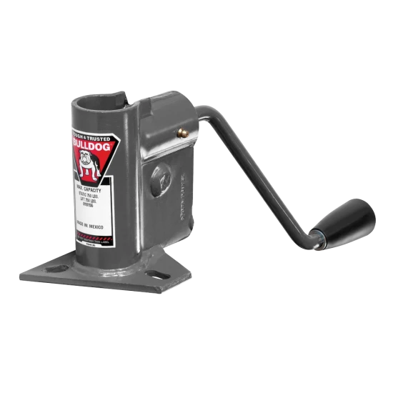 Replacement rack and gear jack part suitable for trailers