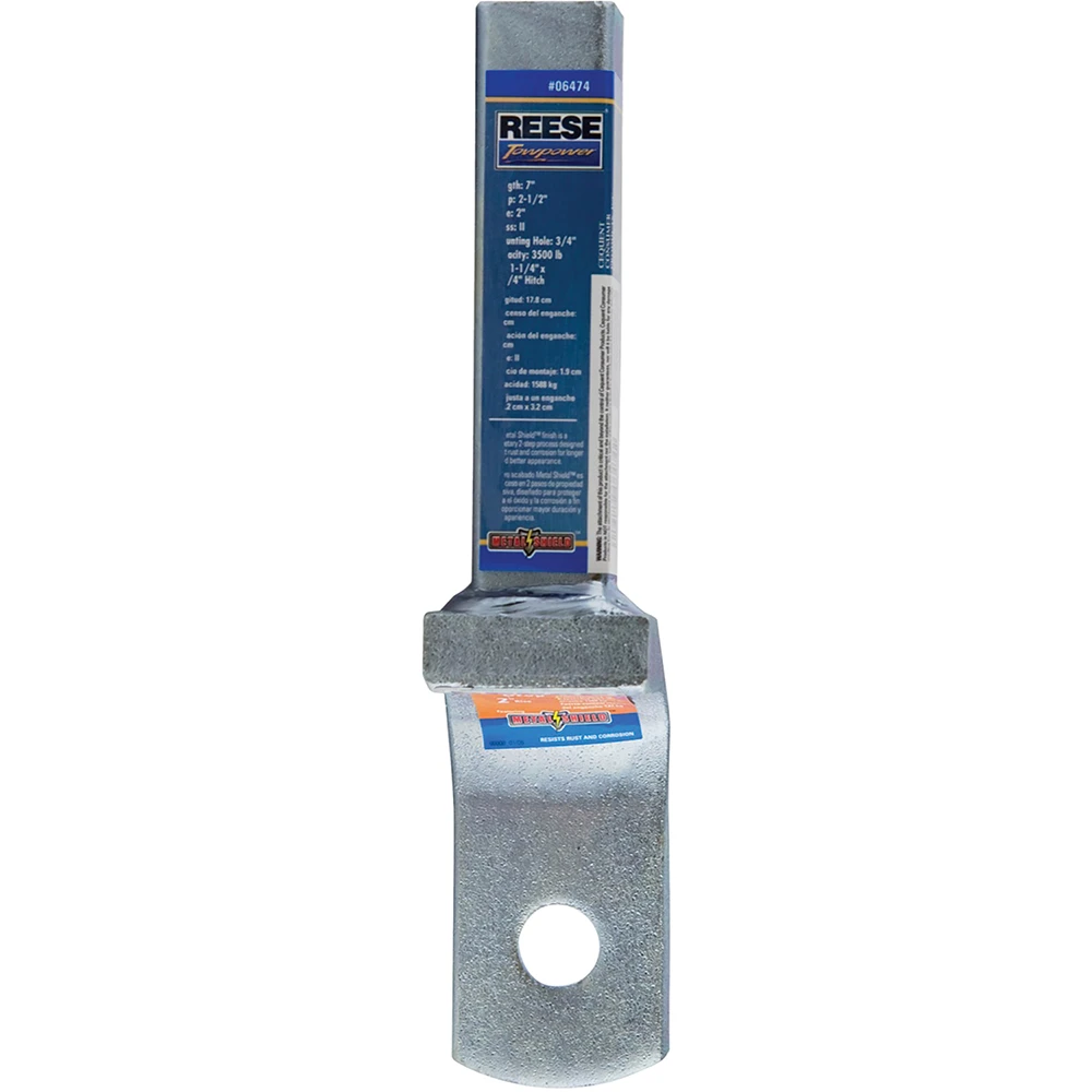 REESE draw bar with solid construction, fits 1-1/4 inch hitch, 3,500 lbs capacity