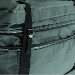Black REESE Olympia expandable hitch-mounted cargo bag on a carrier