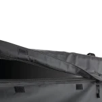 Black REESE Olympia expandable hitch-mounted cargo bag on a carrier