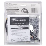 Brake Mate Kit featuring 7-way connector, flasher, and installation parts