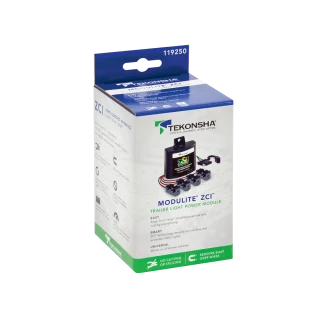 ZCI sensor connects directly to tow vehicle, isolates trailer light