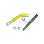 Bulldog Gooseneck Coupler Repair Kit GN24 Includes Torsion Spring and Locking Shaft 1542S01