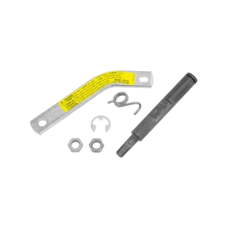 Gooseneck Kit GN24 including torsion spring, locking shaft, and handle for coupler repair