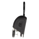 Fulton F2 Transom tie downs for secure boat travel with retractable strap and J-hooks