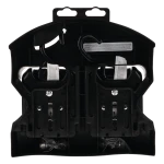 Fulton F2 Transom tie downs for secure boat travel with retractable strap and J-hooks