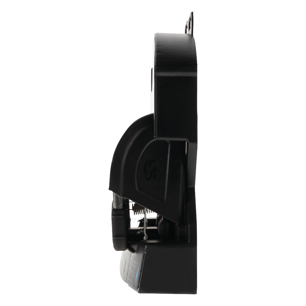 Fulton F2 Transom tie downs for secure boat travel with retractable strap and J-hooks