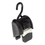 Fulton F2 Transom Tie Downs with retractable straps and sturdy J-hooks
