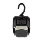 Fulton F2 Transom Tie Downs with retractable straps and sturdy J-hooks
