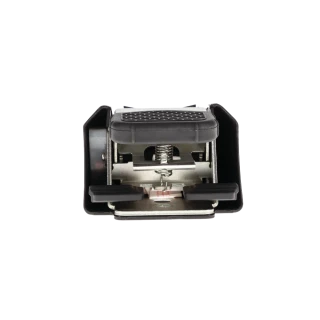 Fulton F2 transom tie downs ensure safe towing, with retractable straps and vinyl-coated hooks for protection.