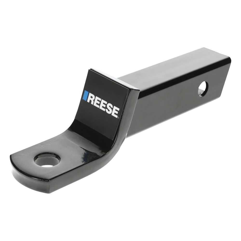 REESE ball mount providing durable towing with 2 inch hitch compatibility