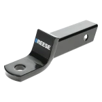 REESE ball mount providing durable towing with 2 inch hitch compatibility