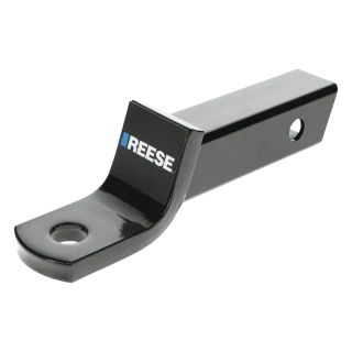 REESE ball mount providing durable towing with 2 inch hitch compatibility