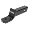 REESE ball mount fitting a 2 inch hitch receiver with 6,000 lbs capacity, angle cut design, metal shield finish