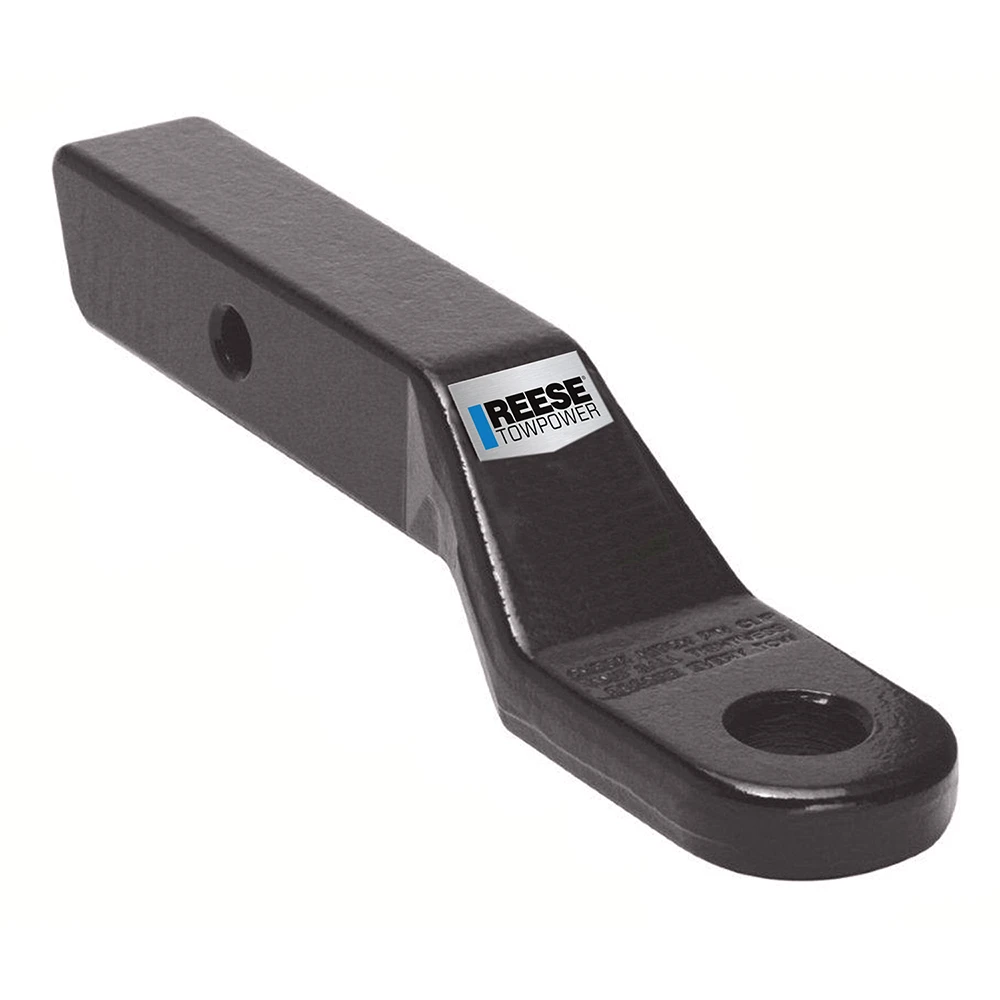 REESE Towpower forged ball mount with black powder coat finish for 2 inch hitch receiver