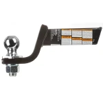 REESE starter kit including ball mount, pre-torqued hitch ball, pin and clip for towing