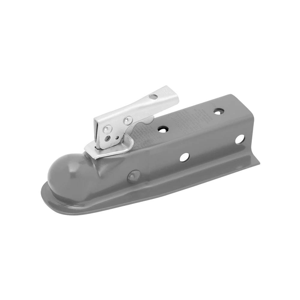 Fas-Lok straight coupler for trailers with trigger latch mechanism